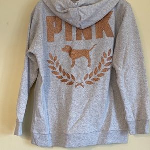 PINK bling hoodie